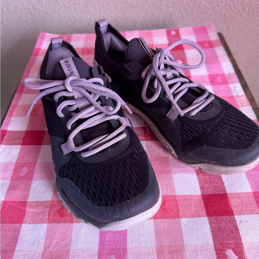 Under Armour Women's Purple and Gray Athletic Shoes - Picture 2 of 2